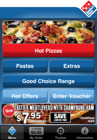 dominos tracker mobile