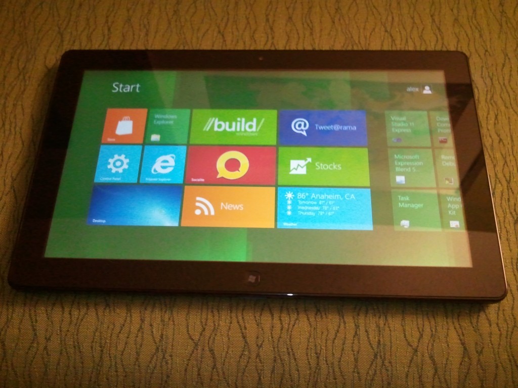 Windows 8 tablet pc