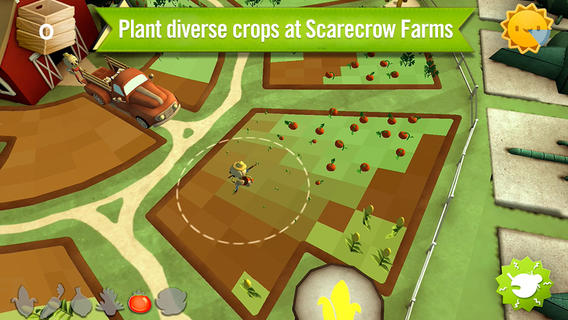 Scarecrow mobile advergame