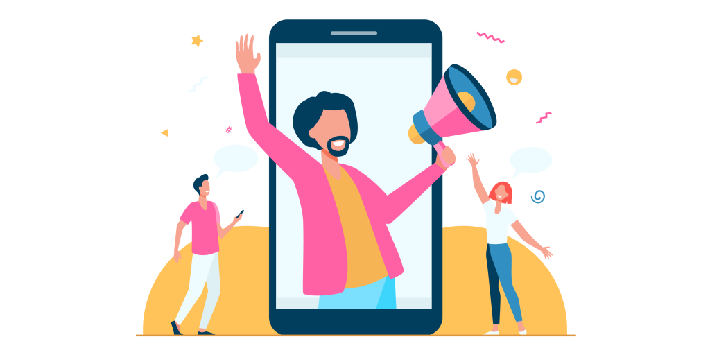 App promotion illustration