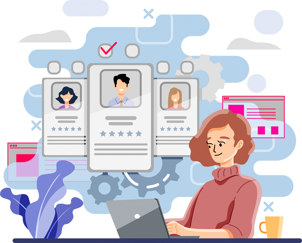 user journey illustration