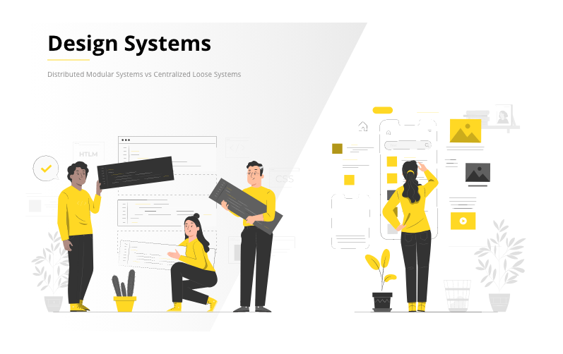 Types of systems illustration